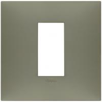 VIMAR - 09661.13 cover plate - 1 centered module matt clay color NEVE UP