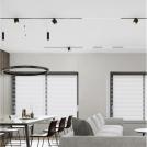 NOVA LUCE - Spot for magnetic system D: 5.5 H: 22.1cm.  9010174  BREDA MAGNETIC ⚡ LED 10W ⚡ DC48V ⚡ 955Lm ⚡ Ra >90 ⚡ 3000K ⚡ IP20 ✴ Black 