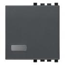 VIMAR - 20027 - Button 2M with diffuser grey