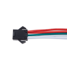 ULTRALUX - Mъжки конектор за дигитална LED лента, 5-24V DC, 3 пина 15cm 10 бр. в пакет LCDGMCN