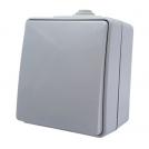 ACA LIGHTING - Ключ Бутон водоустойчив за външен монтаж 10A ARMY Сив 1000432306