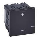 LEGRAND - Universal dimmer without neutral 2wires 125w Mosaic black 79107L