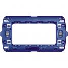 BTICINO - LN4704 Support for round cover plates, square and Living International - fixing with screws - 4 modules 