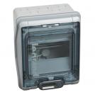 LEGRAND - 6 019 96 Cabinets PLEXO³ - IP65 - IK09 - 6 modules - 1 row