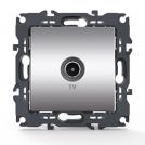 ACA LIGHTING - Телевизионна розетка PRIME Алуминий мат 1000114003