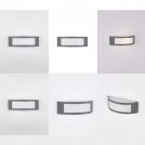 NOVA LUCE - Moisture-proof wall lamp  L: 30.3, W:9, H:10 cm.  9020933   ZENITH ⚡ LED E27 ⚡ 1x12W ⚡ 220-240V ⚡ IP54 ✴ Dark Gray