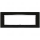 VIMAR - 20657.C71 - Classic plate 7M Glass black ice