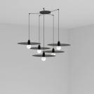 FARO - pendant lamp   PLAT 68145-5L  E27 5X 15W LED