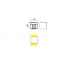 SMARTER - Аплик WINK 90291 тъмно сив LED 2x5W 3000K (1)