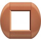 BTICINO - LNB4802SI Round cover plate 2 modules - siena 