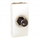 SCHNEIDER ELECTRIC - MGU3.468.25 Unica- TV coaxial cable - 1 m - ivory