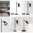 NOVA LUCE - Table lamp  D:9.8 W:21 H:50 cm.   9011449  LUVIA ⚡ LED MR16/GU10 ⚡ 1x10W ⚡ 100-240V ⚡ IP20 ✴ Oxide Bronze/Black 