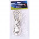 EMOS - Flexo Cord, 3x0,75mm2, braided 2,4m (1)