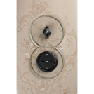 THPG - Rotary switch cross 10A Bakelite black 100642 (2)