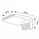 RABALUX - OUTDOOR light  77078 LASSET IP54 4,4W 200lm 4000K (1)