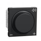 SCHNEIDER ELECTRIC - NU360254 Volume control unit New Unica 2 modules atracite