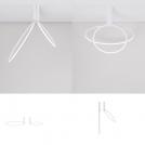 NOVA LUCE - Dimmable Ceiling lamp Ø60 & Ø40, H:20 cm.  9085246  GARVE ⚡ LED 70W ⚡ 3150Lm ⚡ 3000K ⚡ 220-240V ⚡ IP20 ✴ Sandy White 