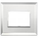 VIMAR - 21653.72 - Plate 3M crystal silver ice