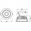 OSRAM - SPOT LED 4 W 3000 K (2)