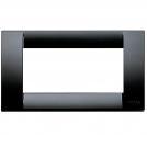 VIMAR - 16744.16 - Classica plate 4M techn. black