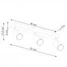SOLLUX - Спот VERDO 3L Черно SL.1293 3xGU10 3x10W (4)
