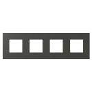 TEM - OG28MTM Frame 2+2+2+2M, color Anthracite, Modul Edge