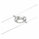 PAULMANN - 94415  CorDuo LED cable system RoundMac single spot✴Ф10см⚡200lm⚡4.5W⚡3000K~12V✴chrome matt/chrome