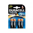 DURACELL - Батерия АА 1.5V Duracell Turbo Max тестер за сила 4бр в пакета  DURAATM
