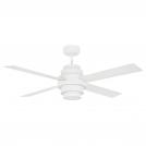 FARO - DISC FAN LED White ceiling fan with DC motor Ref.33397