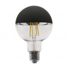 ACA LIGHTING - LED FILAMENT E27 DIM G95 8W BLACK 2700K 230V AC 900LM RA80 30000H 180° PALA958WWDIMB