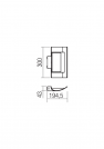 REDO GROUP - Аплик VELA 9111 AP LED 24W IP54 MW 3000K (1)