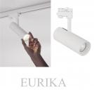 NOVA LUCE - Spot for track 9070161 EURIKA ⚡ Cree LED 30W ⚡ 2255Lm ⚡ 3000K ⚡ CRI>90 ⚡ UGR<16 ⚡ ∡24° ⚡ 250mA ⚡ Driver Eaglerise ⚡ 240V✴White 