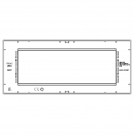 VIMAR - 30657.72 PVD Metals Декоративна рамка Linea, 7M, сатиниран инокс (3)