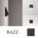 NOVA LUCE - Wall lamp  D:16, W:5, H:16 cm.   9060940  BAZZ ⚡ LED 3W ⚡ 134Lm ⚡ 3000K ⚡ 230V ⚡ IP20 ✴ Sandy Black 