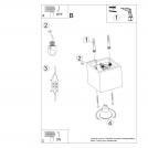 SOLLUX - Плафон QUAD 1 SL.1182 златен G9 10W (5)