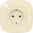 LEGRAND - 752694 Contact schuko 16A Smart Valena Allure Cream with Legrand frame with Netatmo