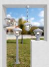 FUMAGALLI - Floor lamp Lamp holder: E27 96DARIO250M/GR (2)