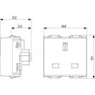 VIMAR - 16260 - 2P+E 13A Английски стандарт сив IDEA (1)
