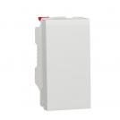 SCHNEIDER ELECTRIC - NU310118 New Unica - One-way switch 10A screwless 1 module white