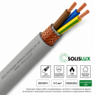 КАБЕЛ - Copper Shielded Cable 300/500V CPR Cca-s3,d1,a3, 3×1 mm², FR2OH2R16
