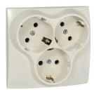 ATRA - Contact triple Classic 10 Cream 5310 16A 250V