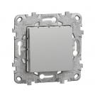 SCHNEIDER ELECTRIC - NU528230 New Unica - Two-way switch IP44 10A screwless 2modules aluminium