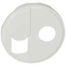 LEGRAND - Лицев панел за Компютърна розетка и TV розетка Celiane 68239 бял 