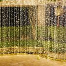ACA LIGHTING - 240 LED коледна завеса 2м 20стринга х1м прозрачен кабел, топло бяла светлина 2.6W, IP44 X08240121