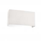 FARO - COTTON Square beige wall lamp 2L Ref.66413