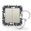 ACA LIGHTING - Бутон с въже 10A PRIME слонова кост 1000112402