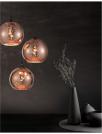 NOVA LUCE - Пендел BLAZE 8142681  E27 3x40 W, IP20 Bulb Excluded D: 35 H: 155 cm