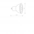 NOWODVORSKI - LED крушка 9180 REFLECTOR LED GU10 R50 7W 3000K (1)