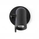 FARO - ORLEANS Black wall lamp 1L Ref.43521