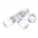 ACA LIGHTING - “T” connector for 3 wires light rope RTC3WB